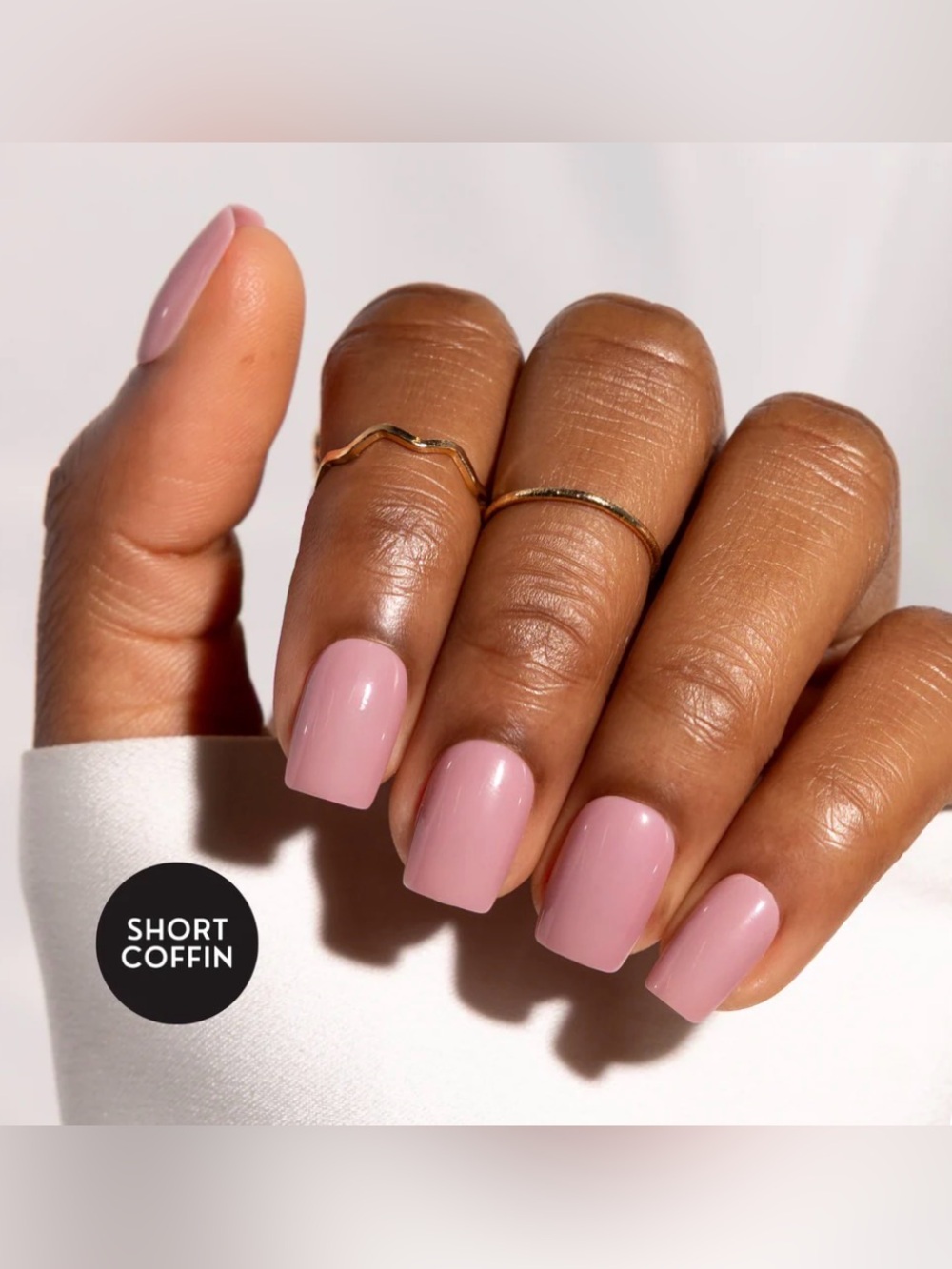 Red Aspen Press on Nails- A touch of Elegance, Elena